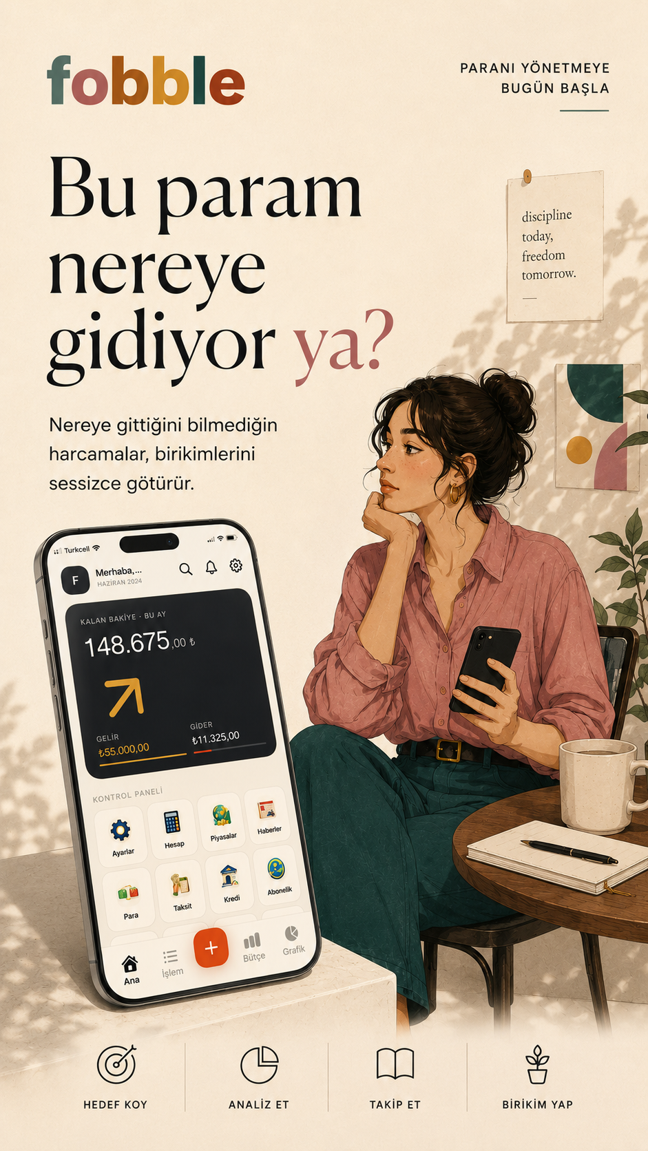 Bütçe Asistanı kontrol paneli tanıtımı